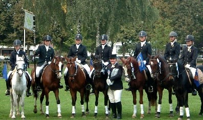 Die Ponymannschaft des FRRV wurde 2. beim Landesturnier 2004